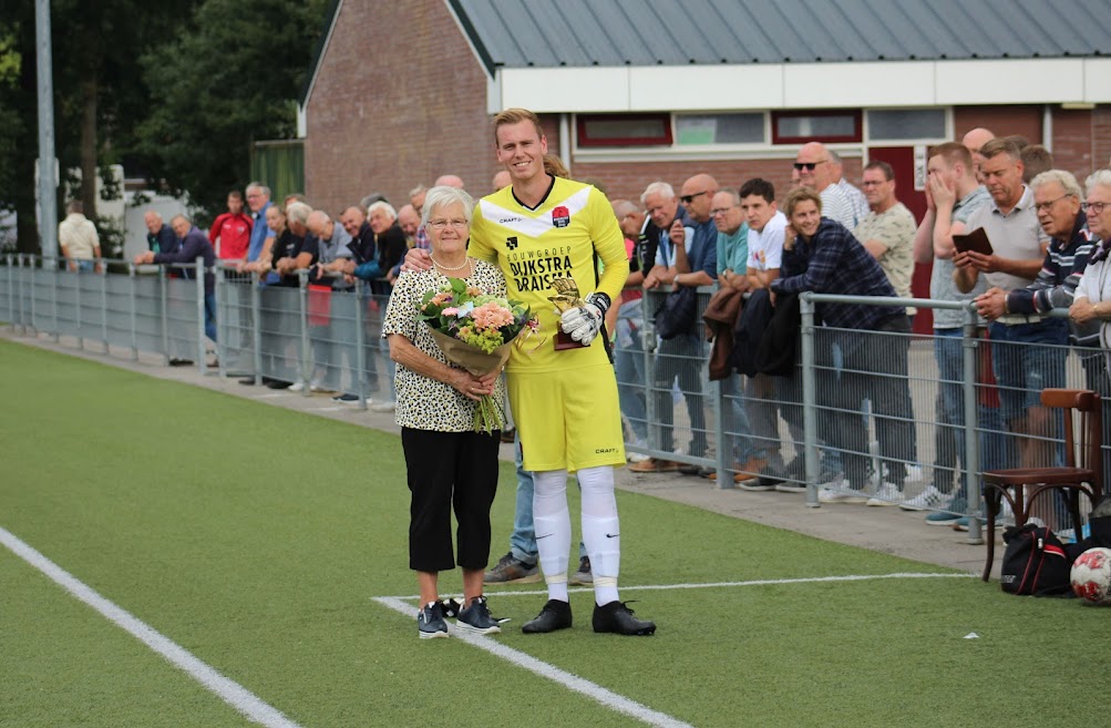 Keeper Sander de Boer - Broekster Boys