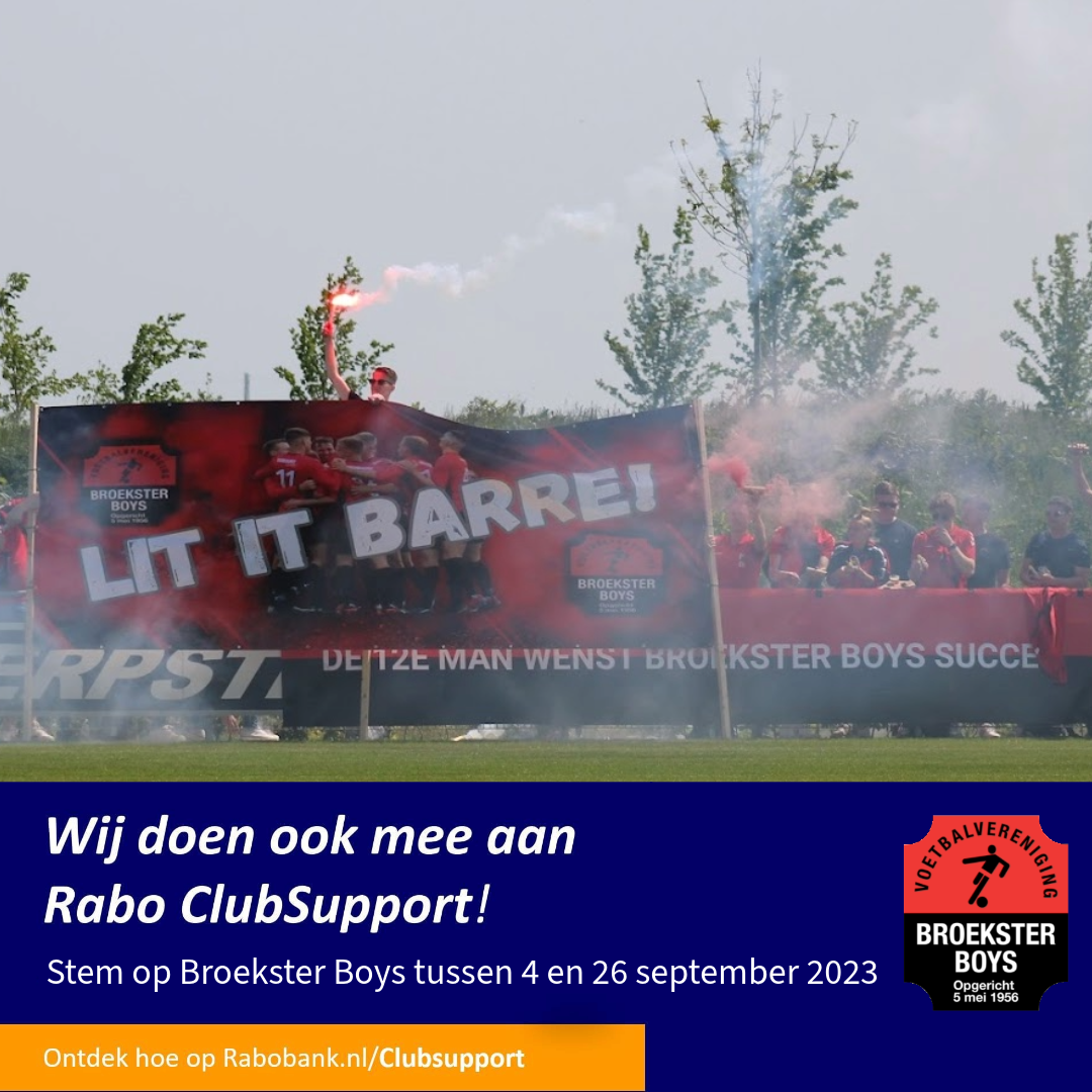 Rabo ClubSupport - Stem op Broekster Boys