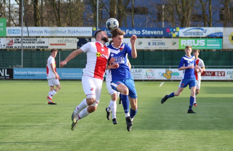 Hedgar Hoekstra in actie Flevo Boys - Br. Boys