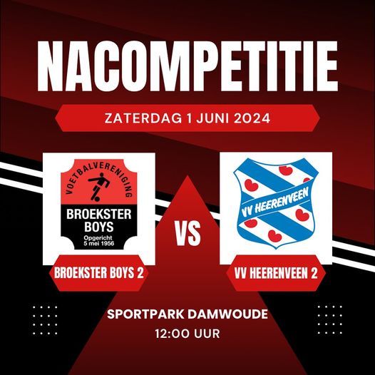 Broekster Boys 2 - vv Heerenveen 2 1juni2024