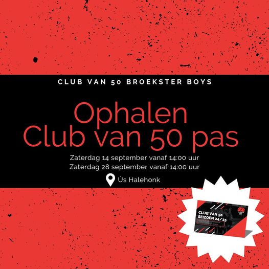Leden club van 50 broekster boys