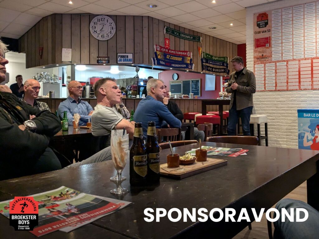 Sponsoravond Broekster Boys 21 november 2024 - foto 2