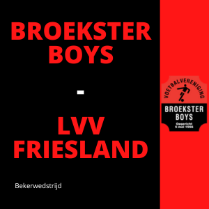 Broekster Boys vs Lvv Friesland
