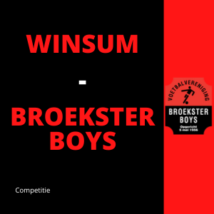 Winsum vs Broekster Boys