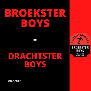 Broekster Boys vs Drachtster Boys