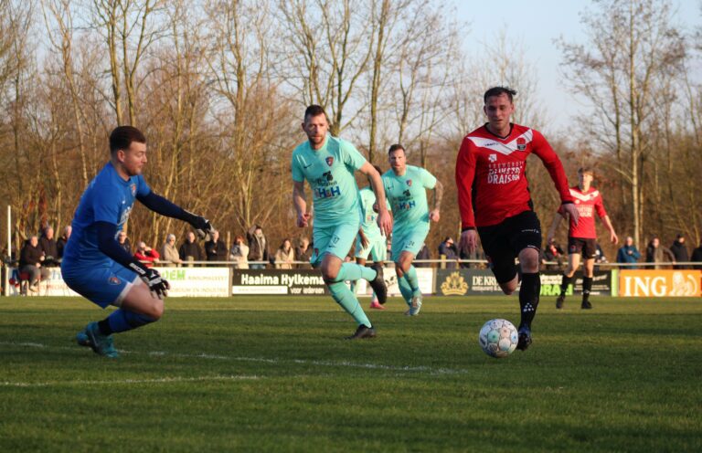 Frits Dantuma namens Broekster Boys in actie tegen PKC'83