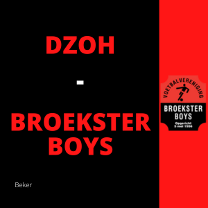 DZOH vs Broekster Boys beker