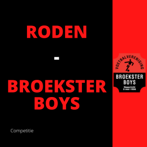 Roden vs Broekser Boys