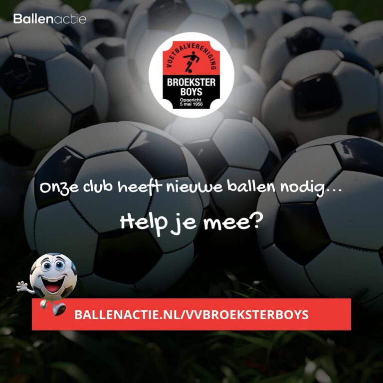 Ballenactie vv Broekster Boys
