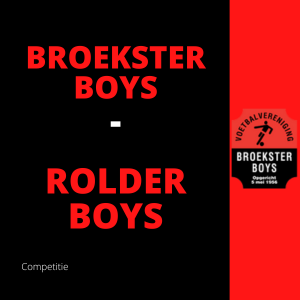 Broekster Boys vs Rolder Boys