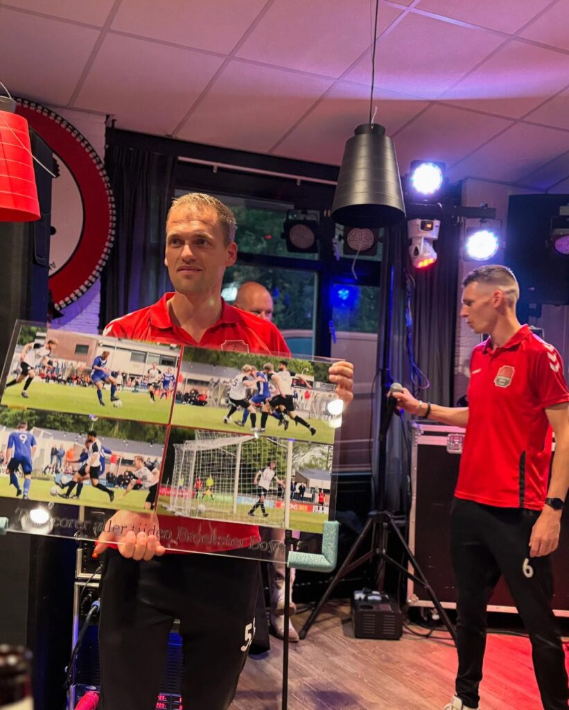 Piet Wessel Dijkstra clubtopscorer aller tijden Broekster Boys