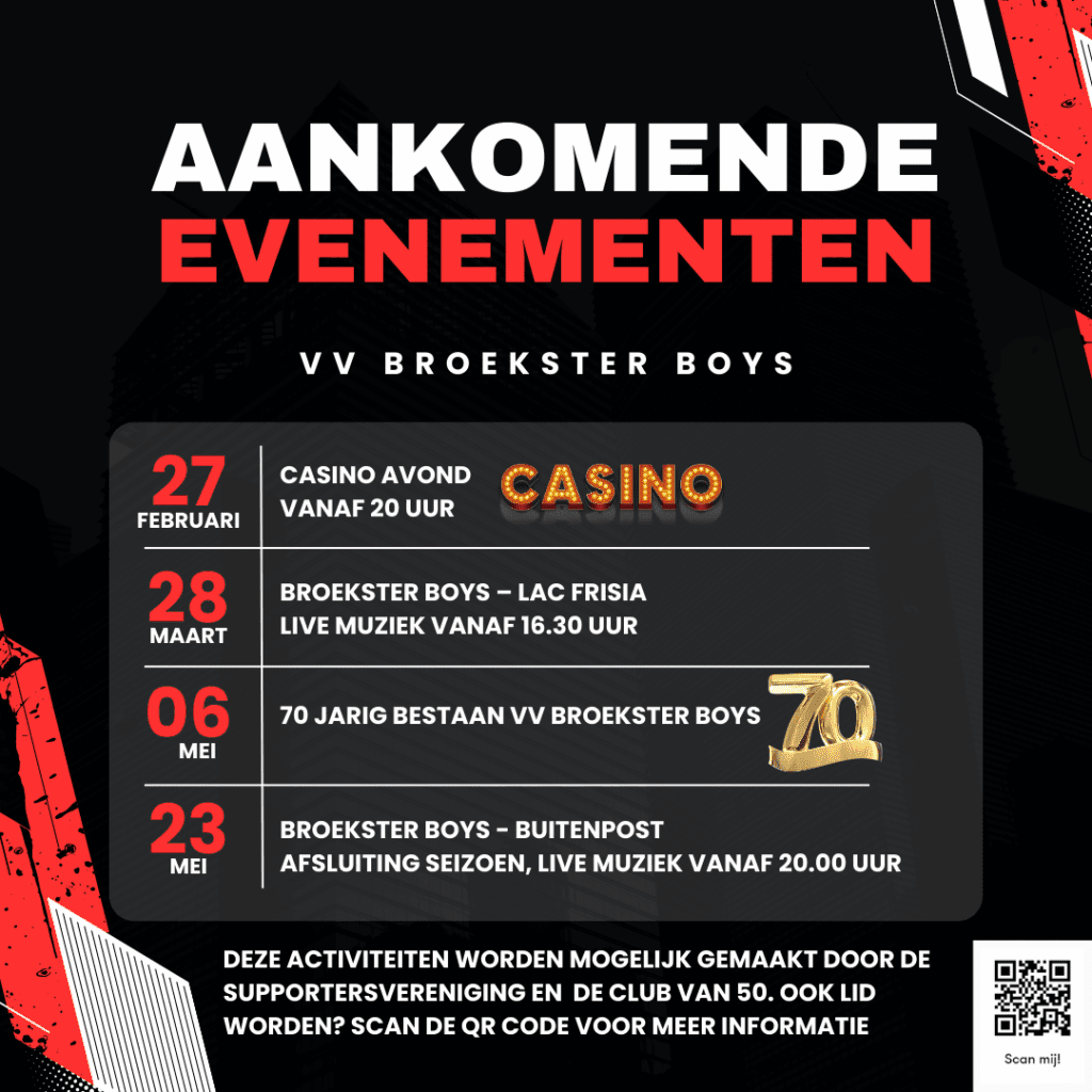 Aankomende evenementen vv Broekster Boys - pagina 2
