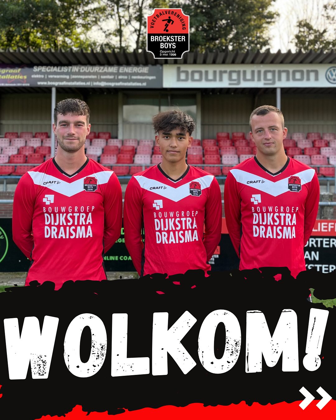 Lennaert Kooistra Finn Meijer en Arjen Schregardus