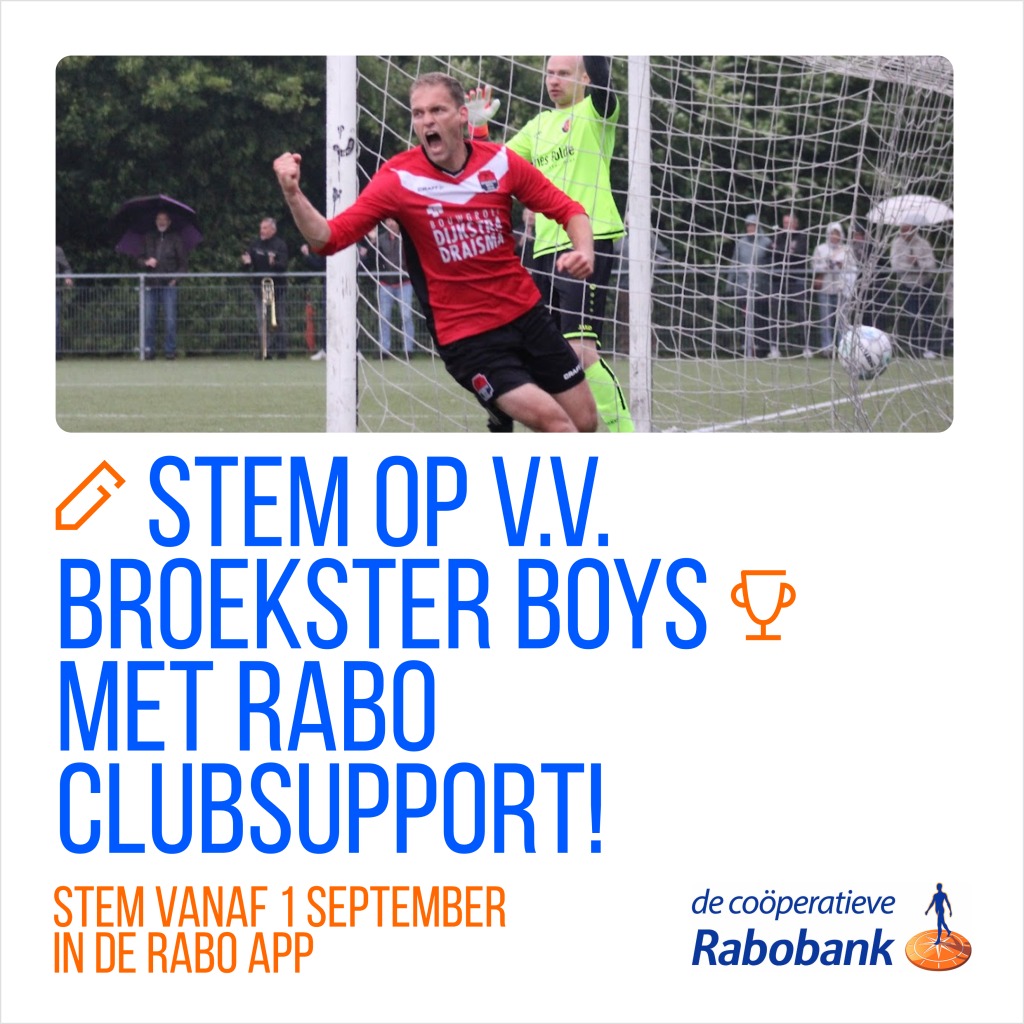 Broekster Boys rabo club support