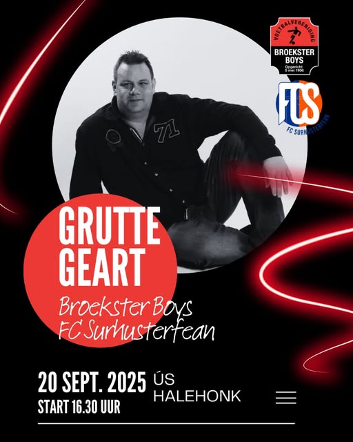 Grutte Geart na afloop van Broekster Boys - Surhusterfean