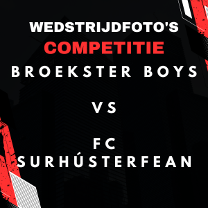 wedstrijdfoto's Broekster Boys - FC Surhústerfean
