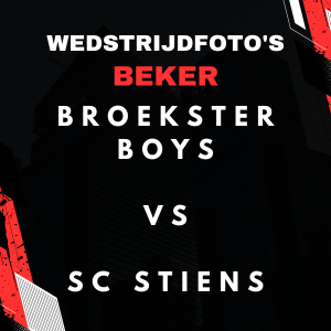 wedstrijdfoto's Broekster Boys - SC Stiens