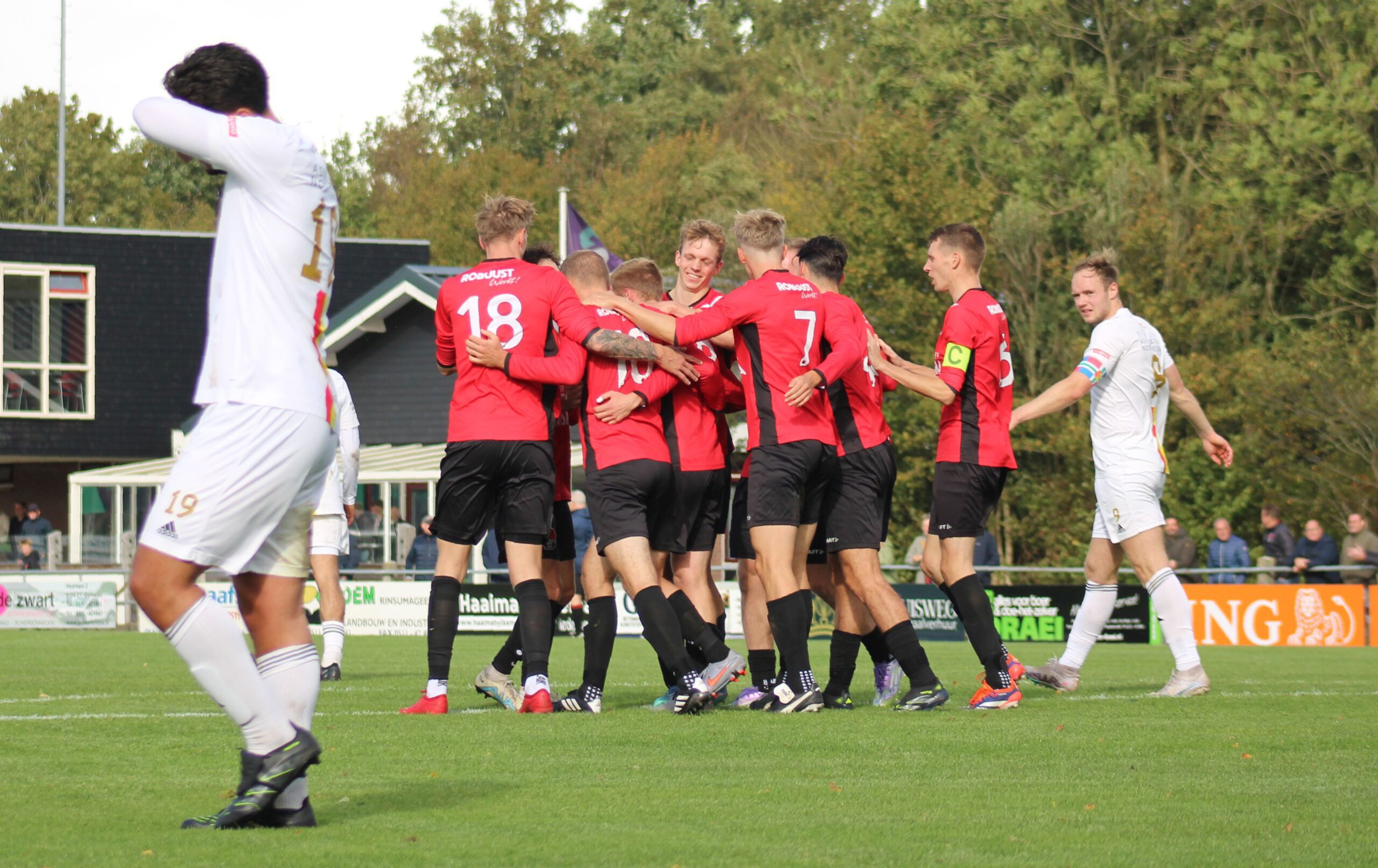 Broekster Boys scoort tegen Be Quick 1887