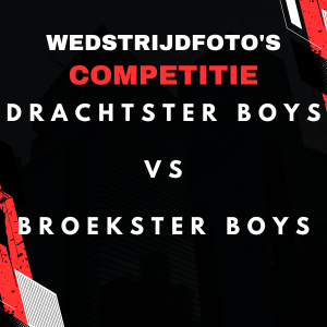 wedstrijdfoto's Drachtster Boys - Broekster Boys