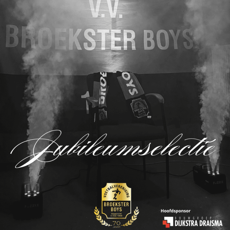 Jubileumselectie 70 jaar Broekster Boys