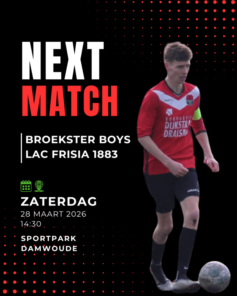Broekster Boys - LAC Frisia 1883 28 maart 2026