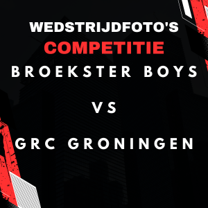 wedstrijdfoto's Broekster Boys vs GRC Groningen 7-3-2026