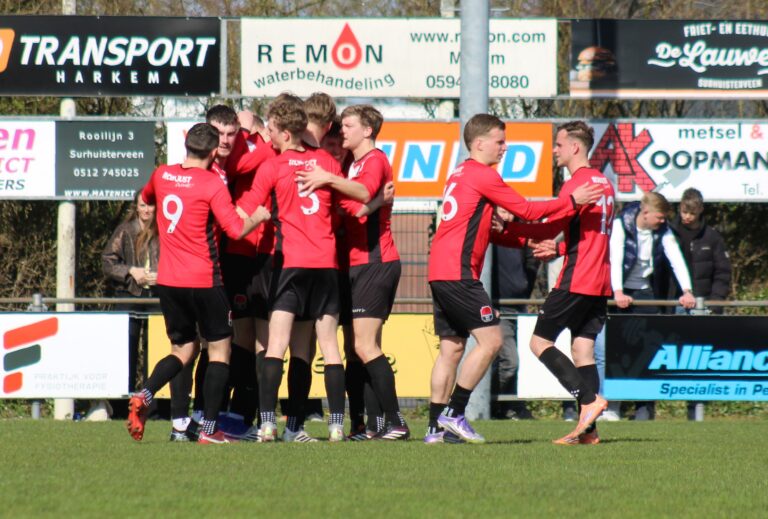Broekster Boys scoort tegen FC Surhusterfean