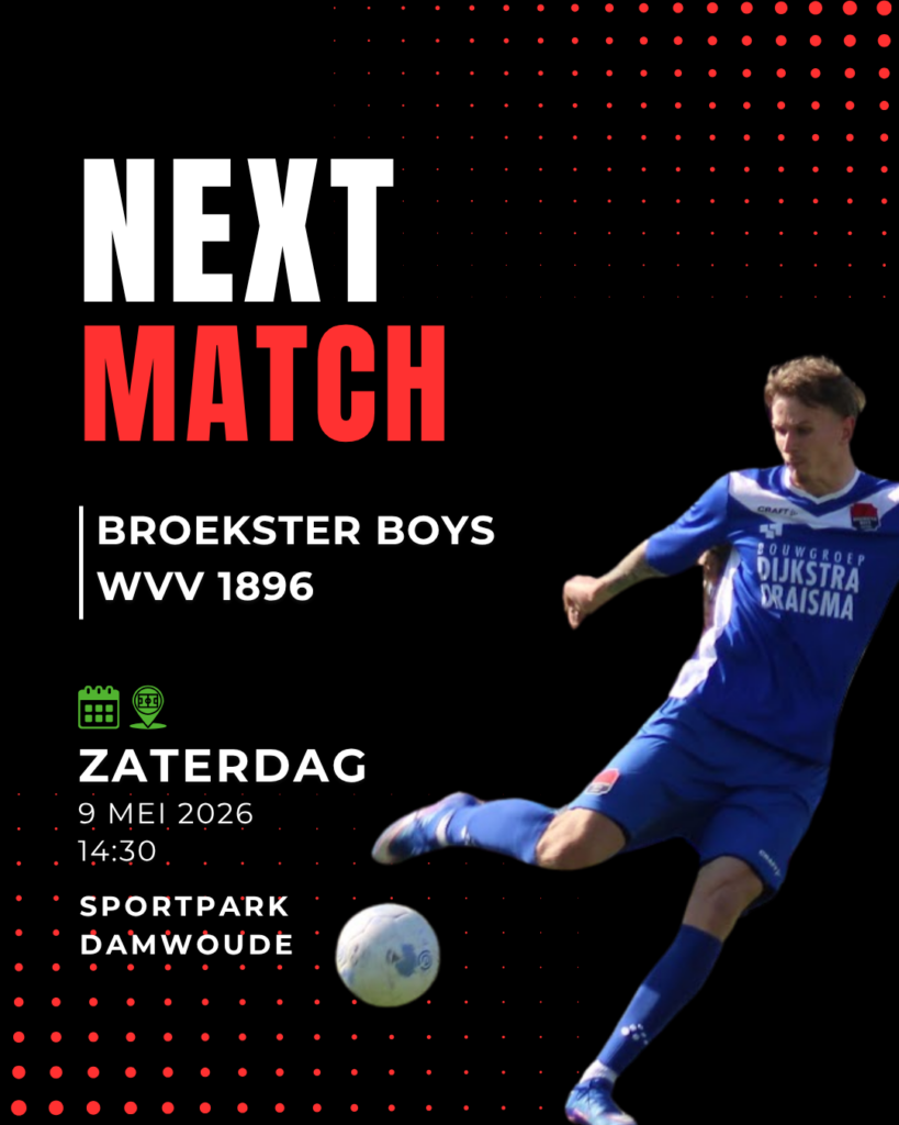 Broekster Boys vs WVV 1896 9 mei 2026