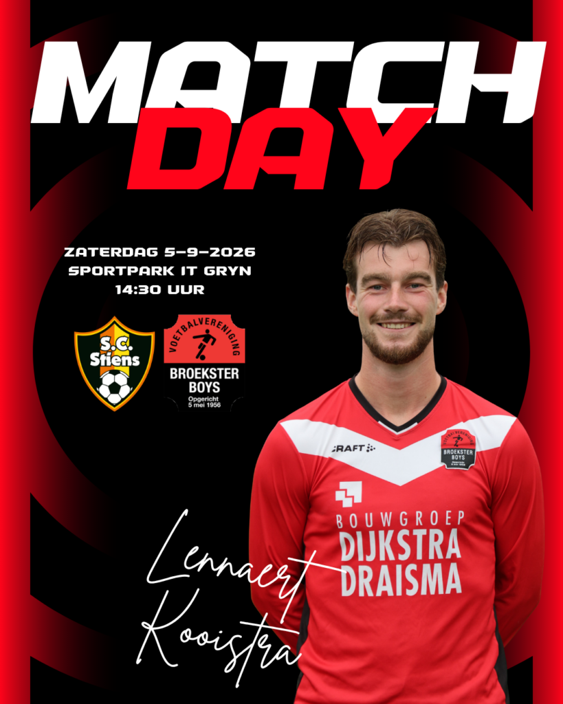 SC Stiens - Broekster Boys 5-9-2026 beker