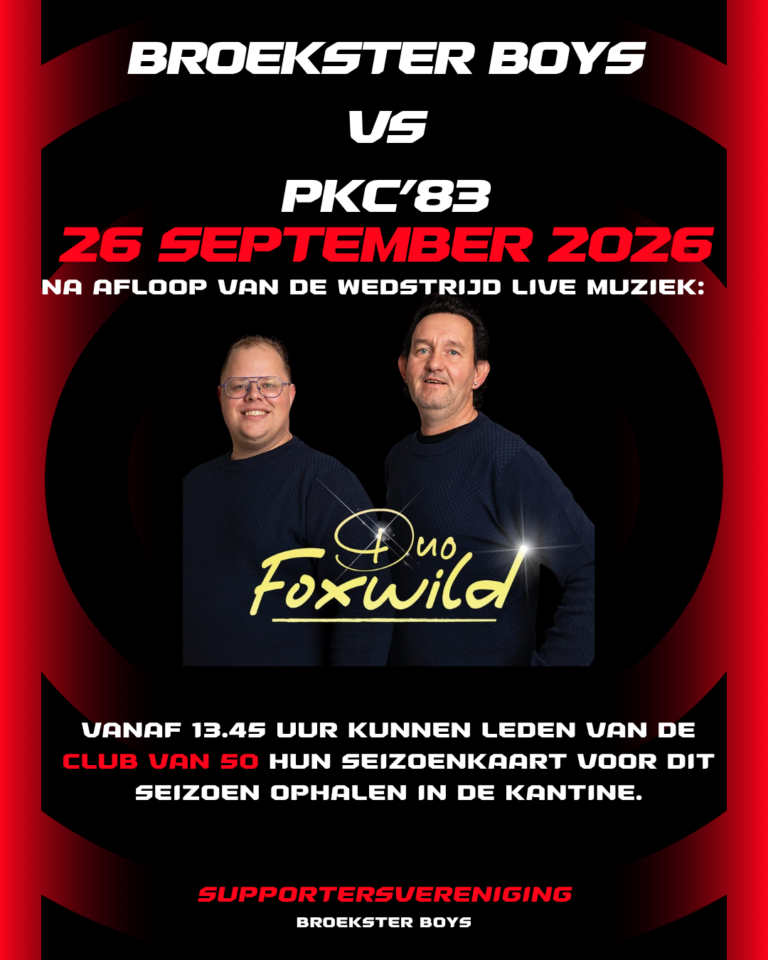 Zaterdag 26 september 2026 DUO Foxwild Insta