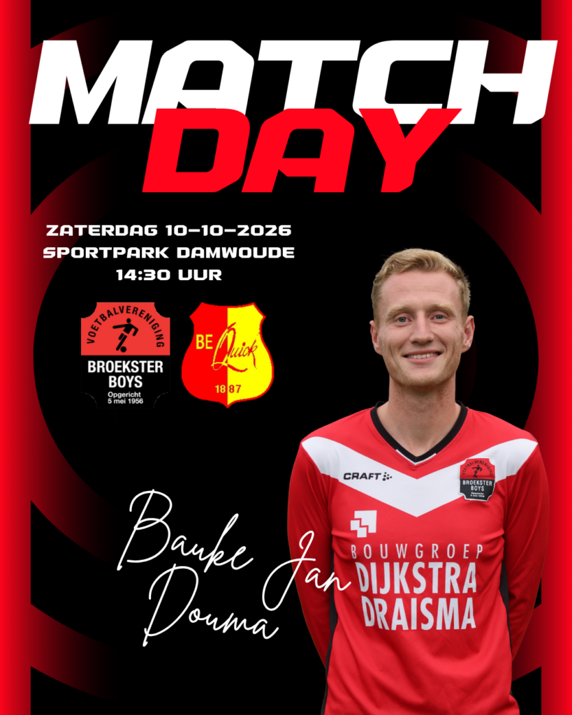Broekster Boys - Be Quick 1887 10 oktober 2026