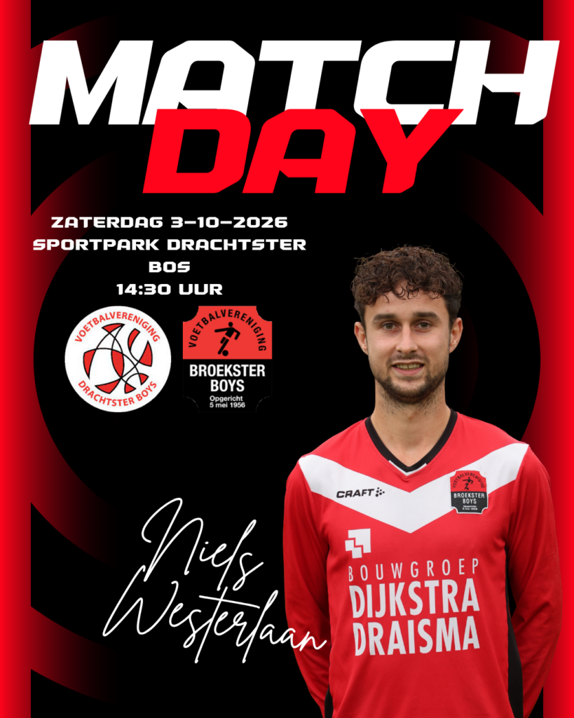 Drachtster Boys - Broekster Boys 3-10-2026